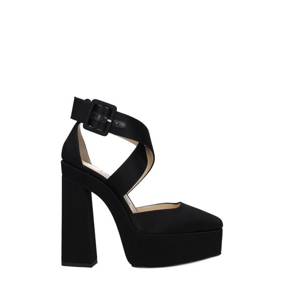 Jimmy Choo Women Black Sandals - Picture 1 of 5